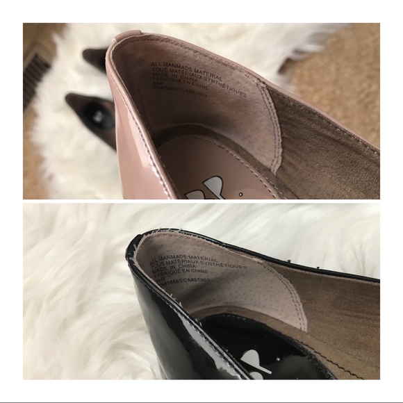 2 pairs of Nordstrom BP. pointed toe flats - Picture 3 of 8